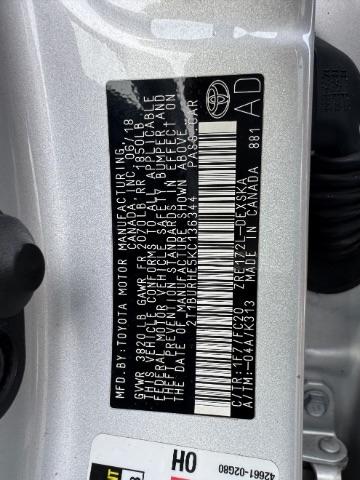 Toyota Corolla XLE CVT (Natl) 2019