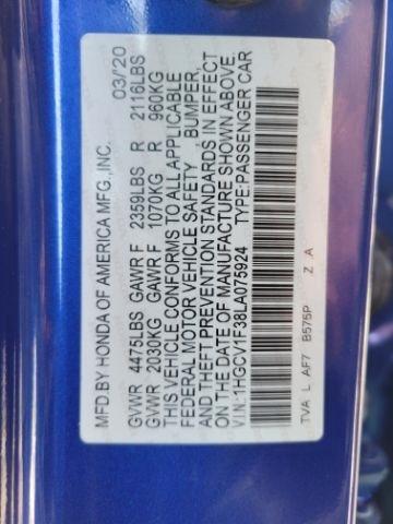 Honda Accord Sedan Sport 1.5T CVT 2020