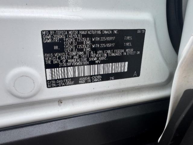 Toyota RAV4 LE AWD (Natl) 2019