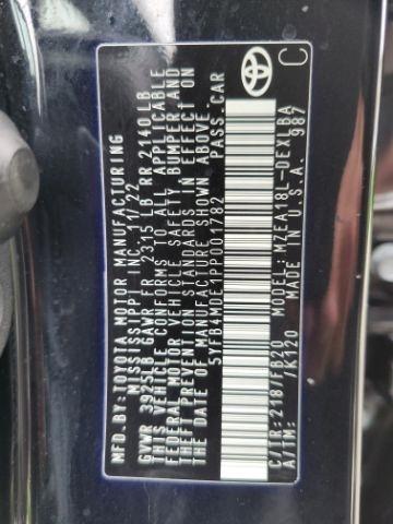 Toyota Corolla LE CVT (Natl) 2023