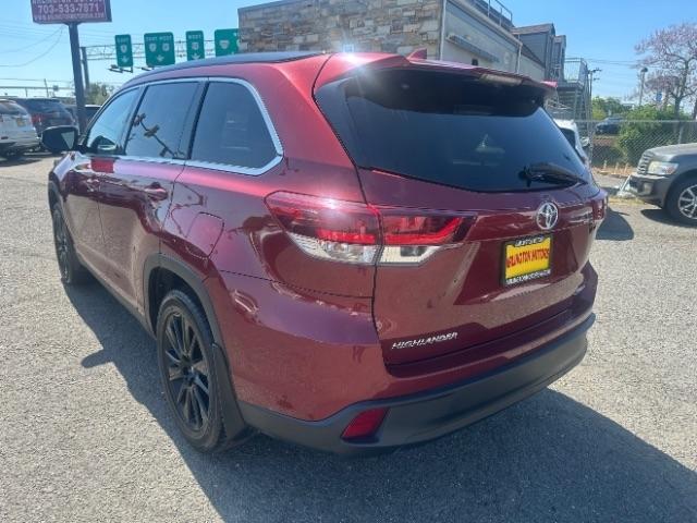 Toyota Highlander XLE V6 AWD (Natl) 2019