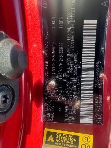 Toyota Highlander XLE V6 AWD (Natl) 2019