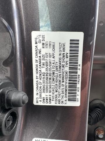 Honda CR-V 2WD 5dr EX-L 2015
