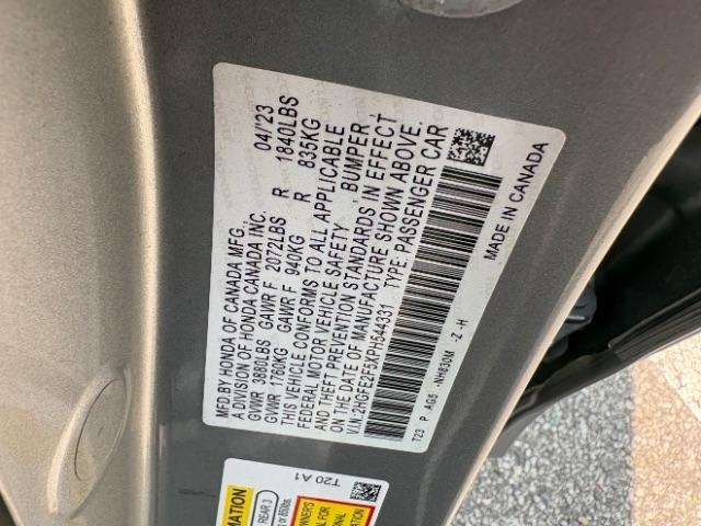 Honda Civic Sedan Sport CVT 2023