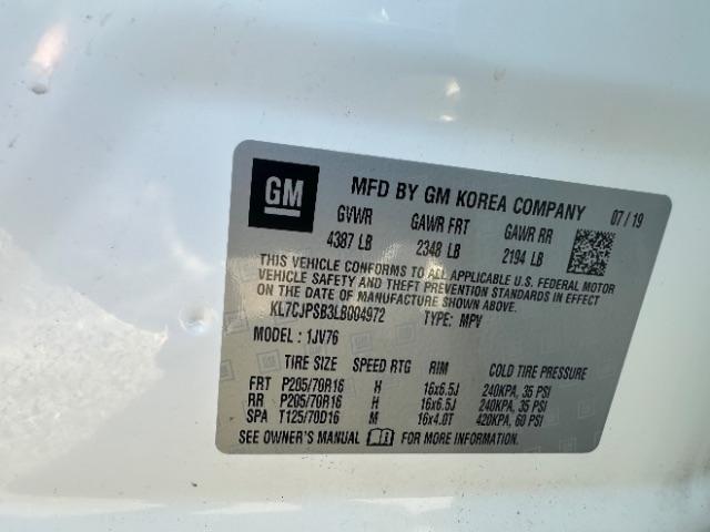 Chevrolet Trax AWD 4dr LT 2020