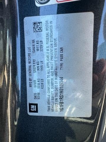Chevrolet Camaro 2dr Cpe 1LT 2017