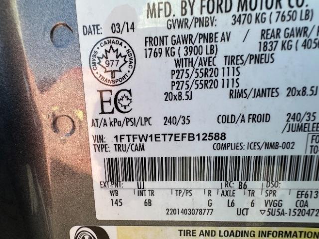 Ford F-150 4WD SuperCrew 145" King Ranch 2014