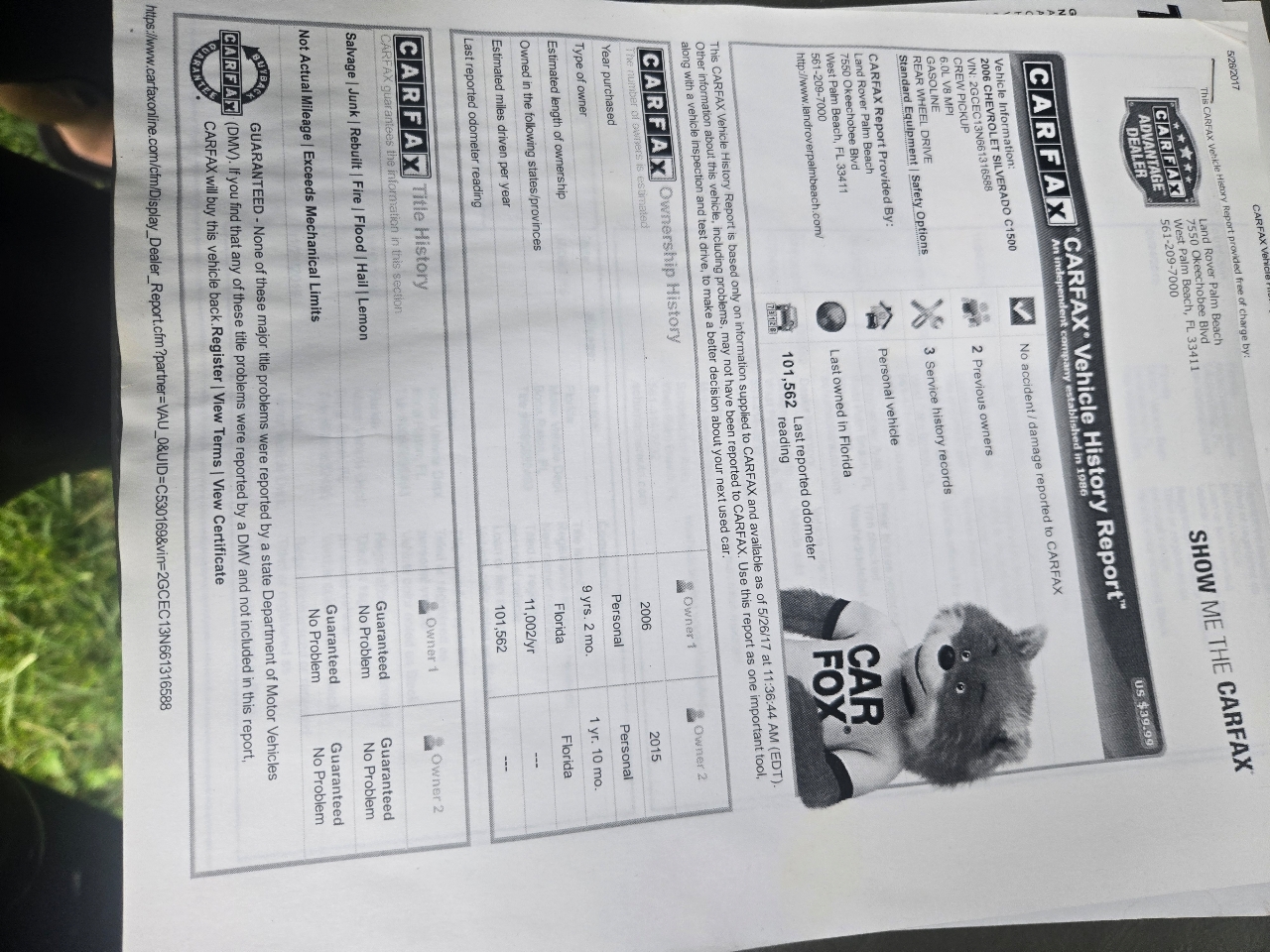 Chevrolet Silverado 1500 2WD Crew Cab 153.0" LTZ w/2LZ 2006