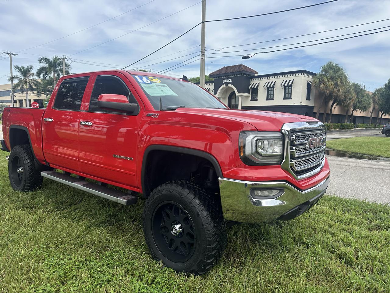 GMC Sierra 1500 4WD Crew Cab 143.5" SLE 2016