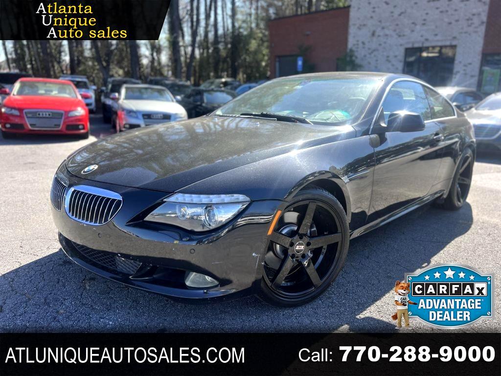 2010 BMW 6 Series 2dr Cpe 650i