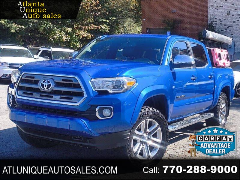 Toyota Tacoma 4WD Double Cab V6 AT Limited (Natl) 2016