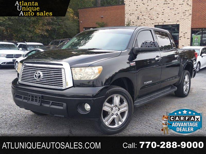 Toyota Tundra 4WD Truck CrewMax 5.7L V8 6-Spd AT LTD (Natl) 2010