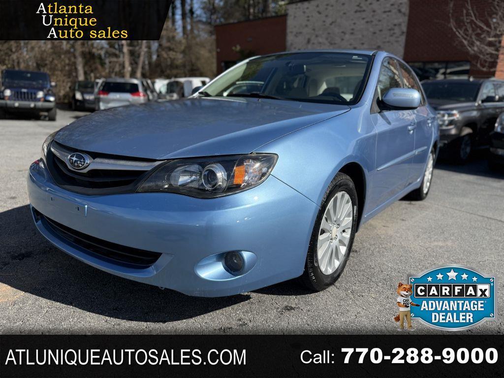 Subaru Impreza Sedan 4dr Auto 2.5i Premium w/Pwr Moonroof Value Pkg 2011