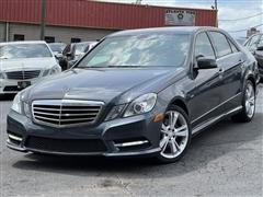 2012 Mercedes-Benz E-Class 