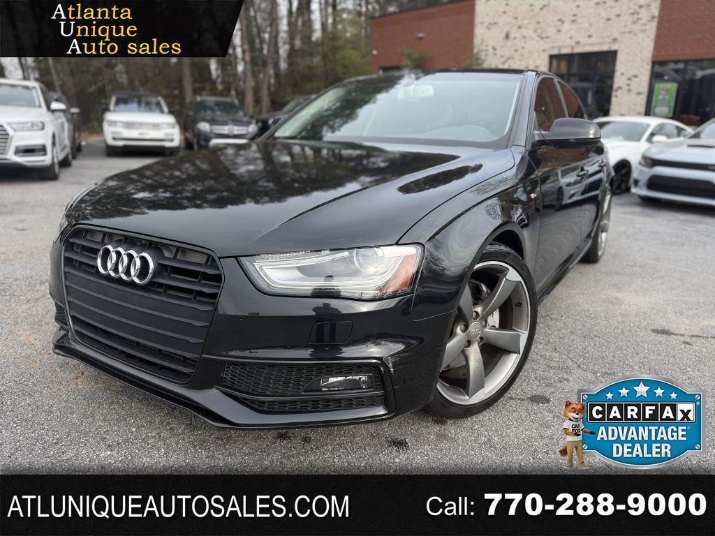 Audi A4 4dr Sdn CVT FrontTrak 2.0T Premium Plus 2014