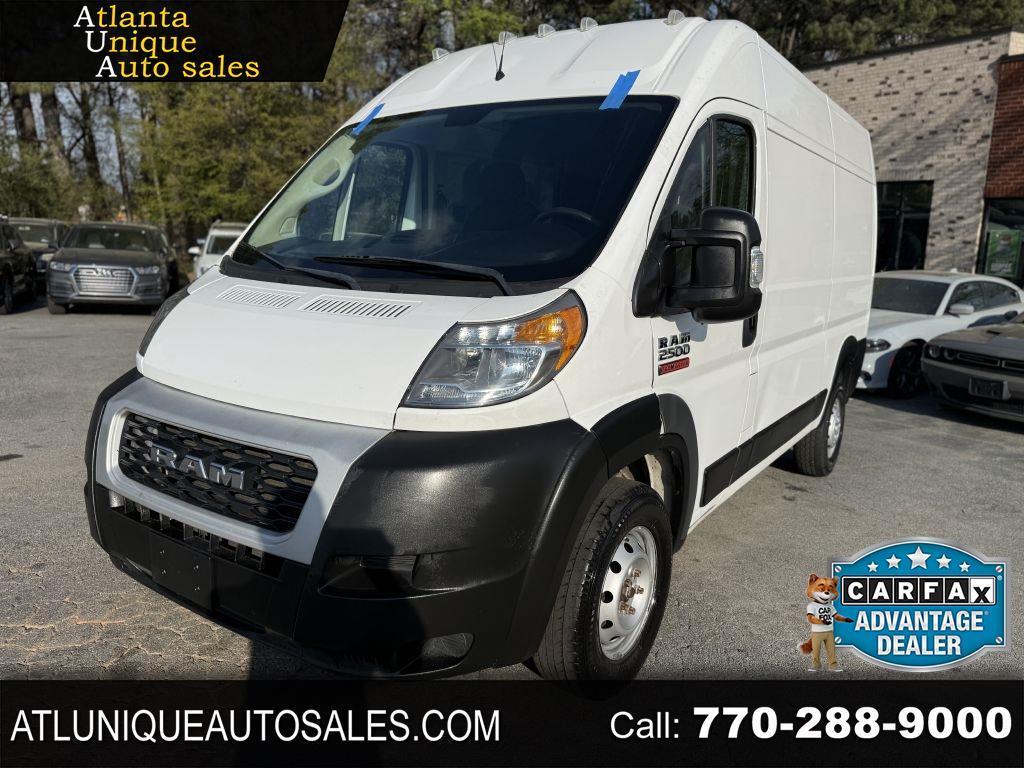 RAM ProMaster Cargo Van 2500 High Roof 136" WB 2019