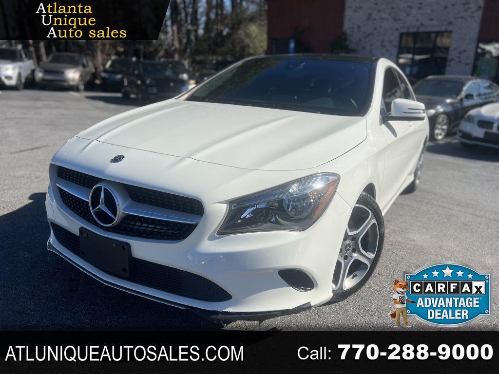 Mercedes-Benz CLA CLA 250 4MATIC Coupe 2018