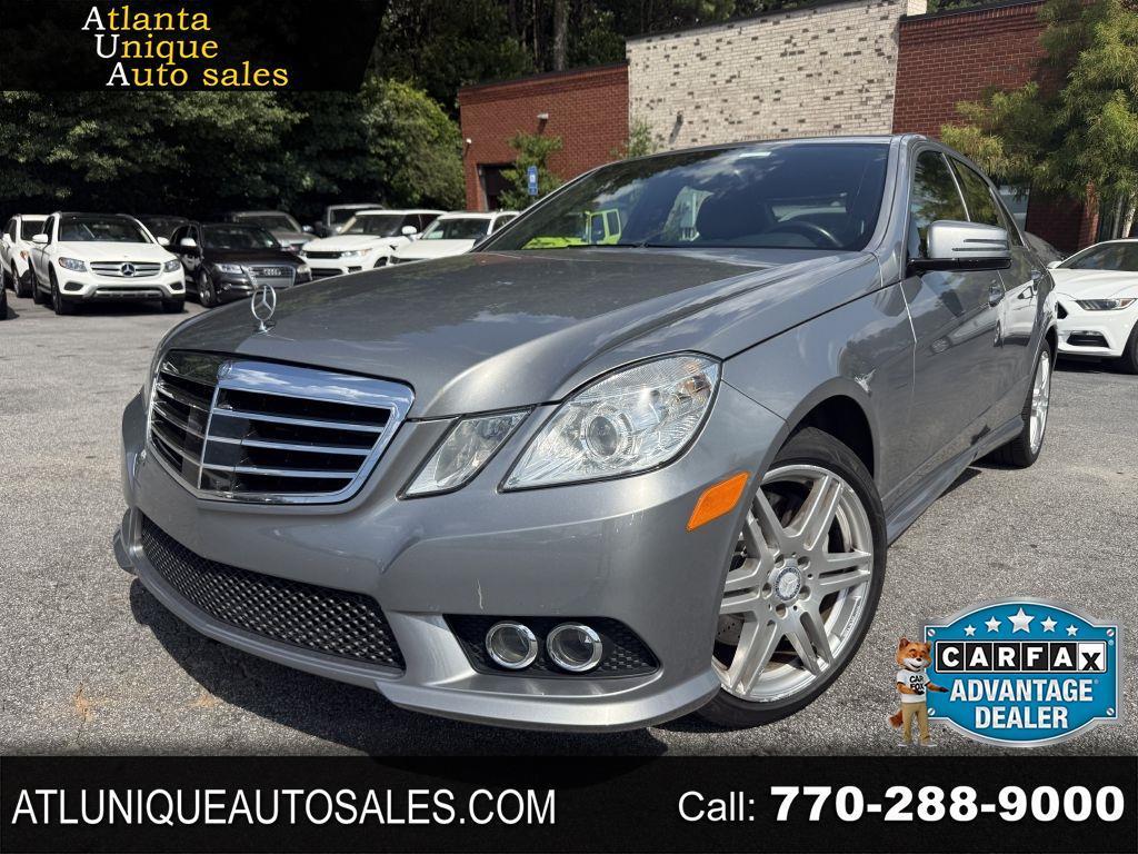 Mercedes-Benz E-Class 4dr Sdn E 550 Sport RWD 2010