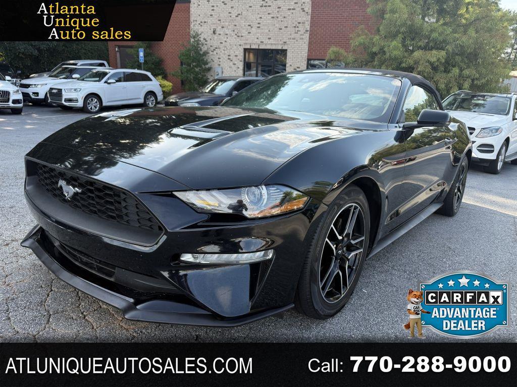 2019 Ford Mustang EcoBoost Premium Convertible