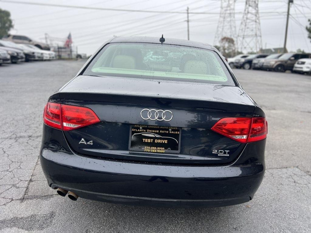 Audi A4 4dr Sdn Auto quattro 2.0T Premium 2012