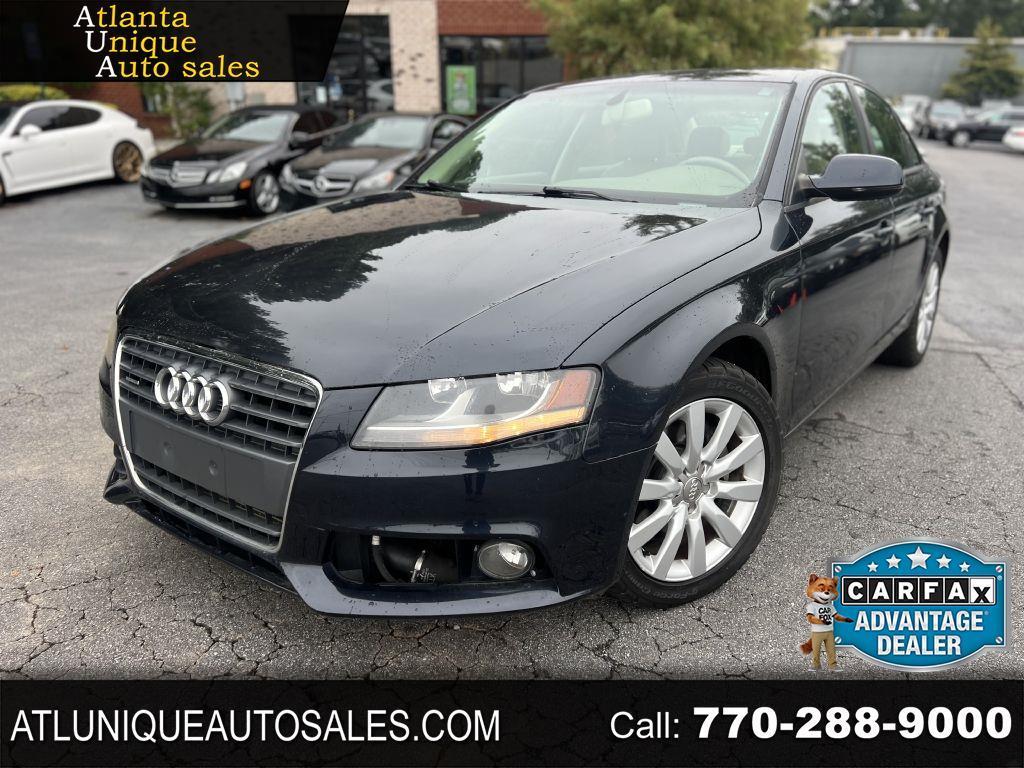 Audi A4 4dr Sdn Auto quattro 2.0T Premium 2012