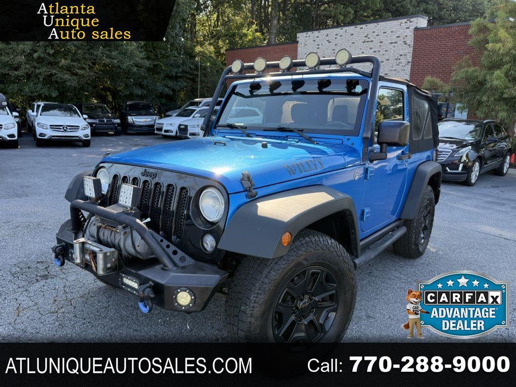 Jeep Wrangler 4WD 2dr Willys Wheeler 2015