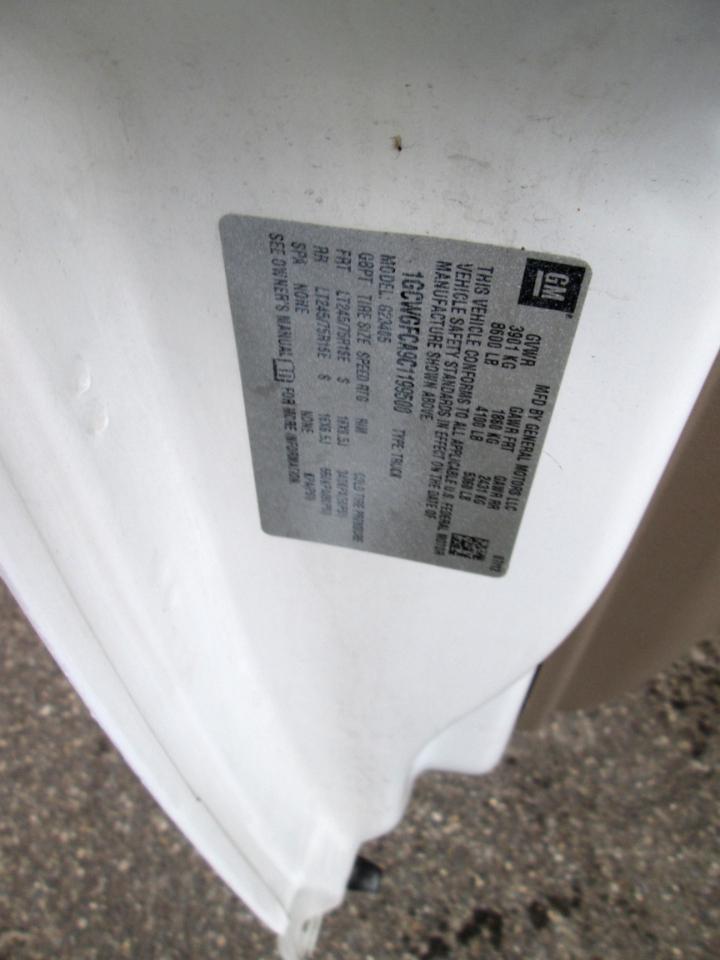 Chevrolet Express 2500 Cargo 2012