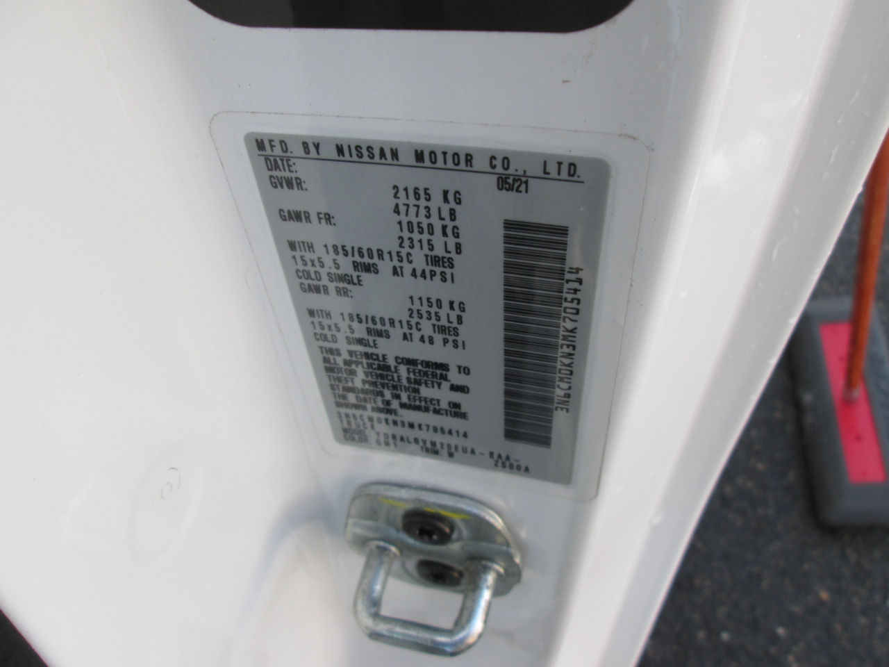 Nissan NV200 SV 2021