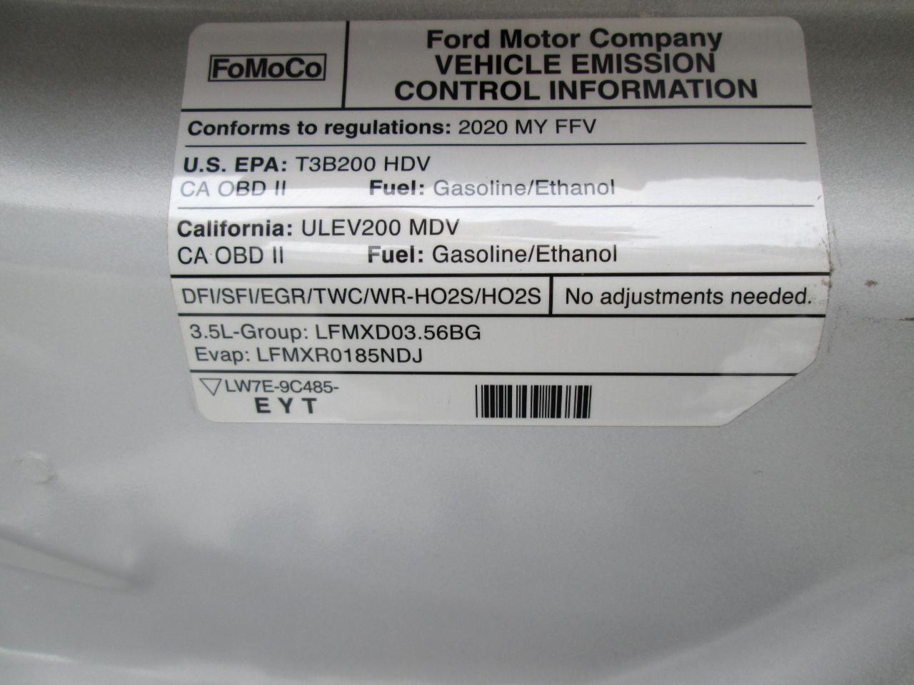 Ford Transit 250 Van Low Roof w/Sliding Pass. 130-in. WB 2020