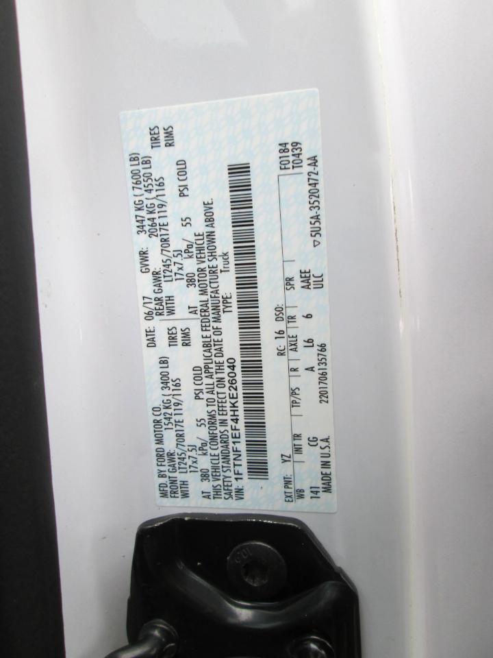 Ford F-150 XL 8-ft. Bed 4WD 2017