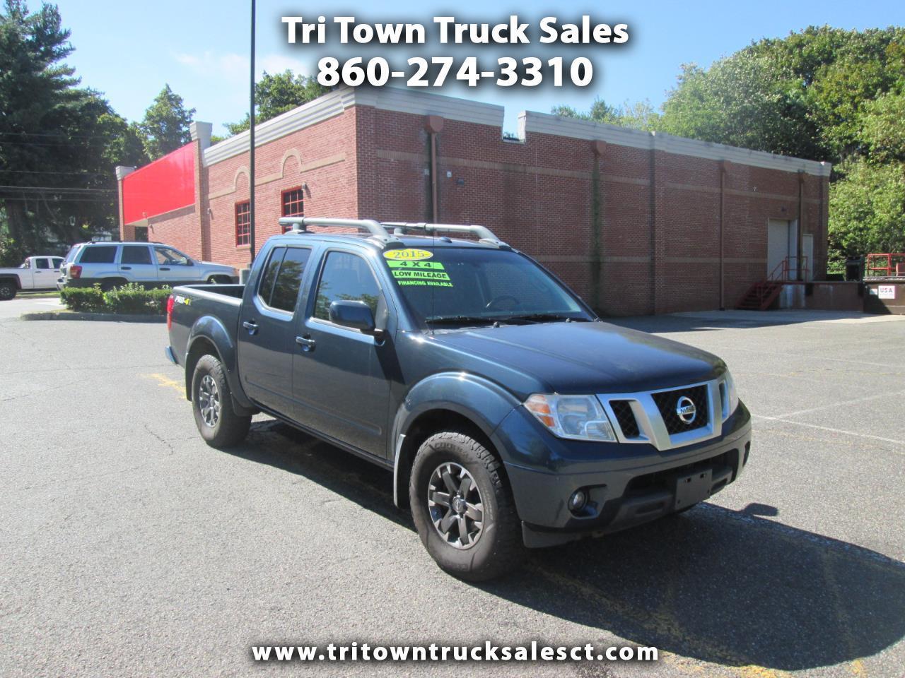 2015 Nissan Frontier PRO-4X Crew Cab 5AT 4WD