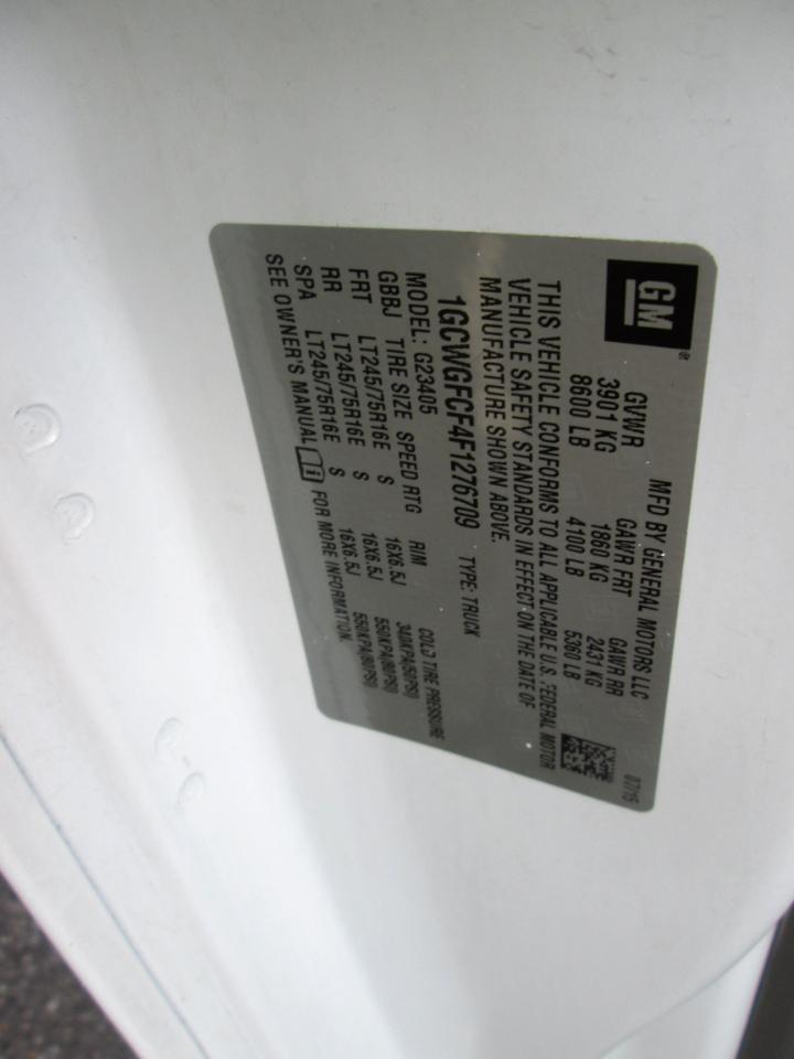 Chevrolet Express 2500 Cargo FFV 2015