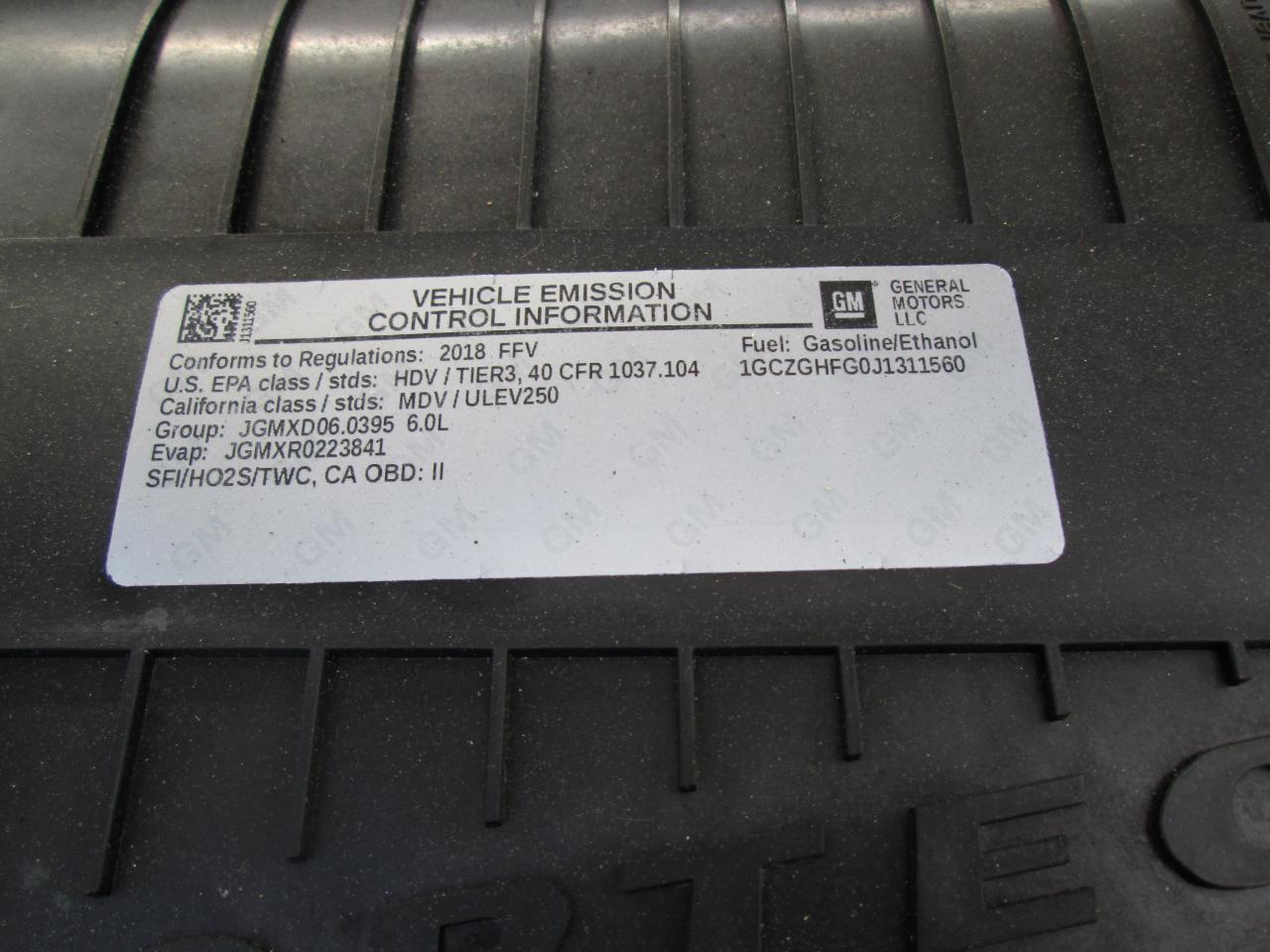 Chevrolet Express 3500 Cargo Extended 2018