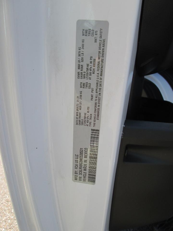 RAM Promaster 1500 High Roof 136-in. WB 2021