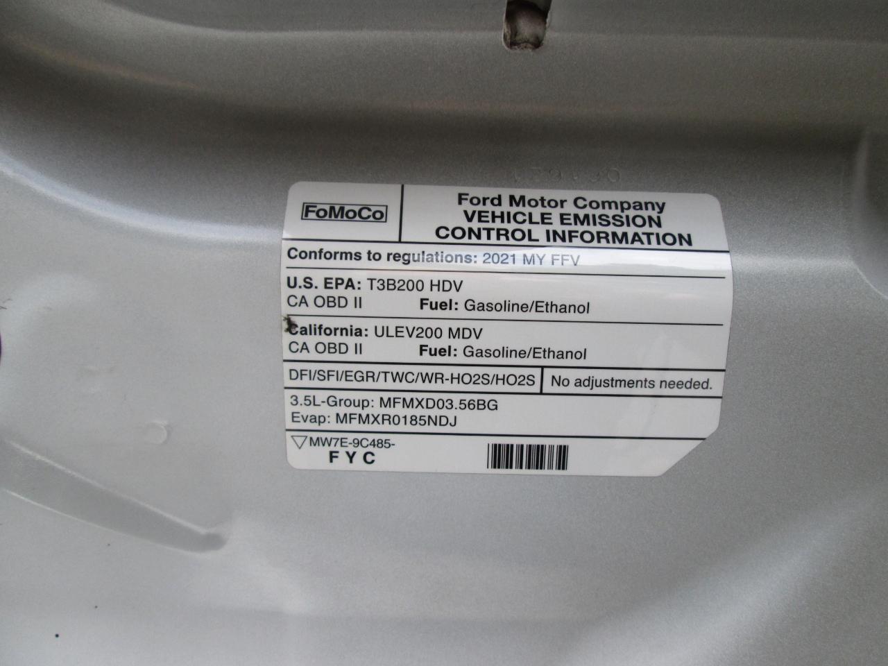 Ford Transit 250 Van Low Roof w/Sliding Pass. 130-in. WB 2021