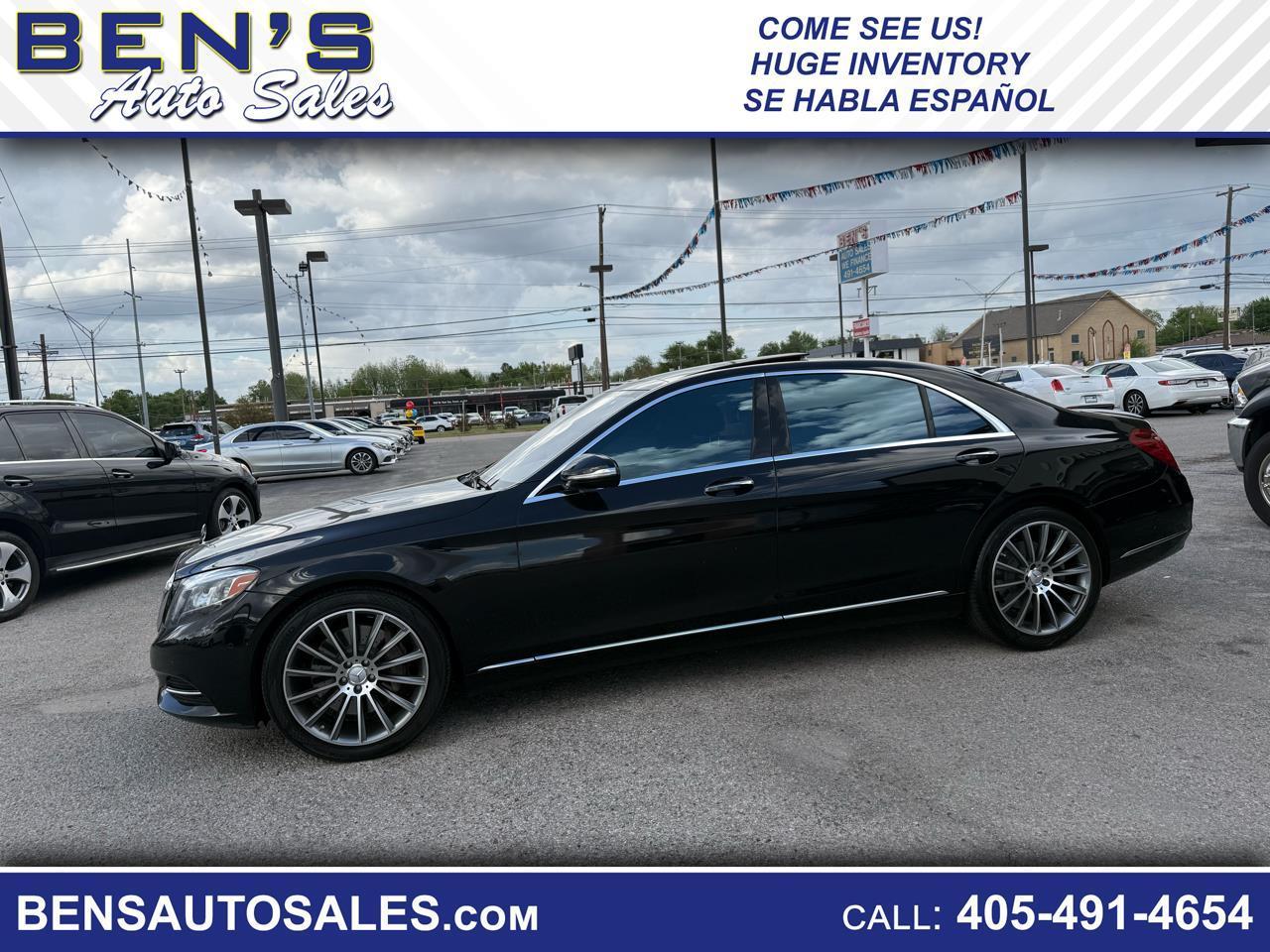2015 Mercedes-Benz S-Class 4dr Sdn S 550 RWD