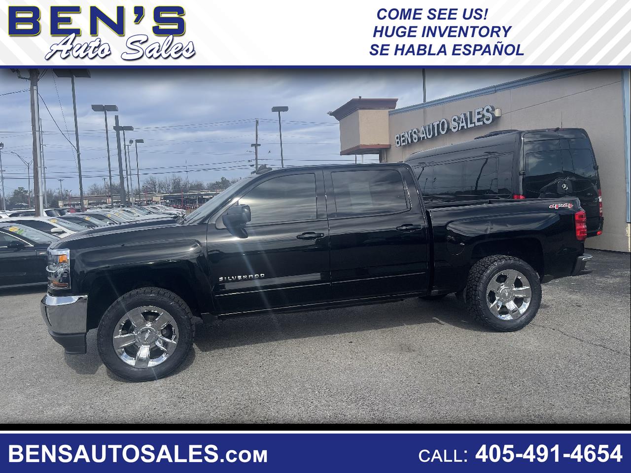 Used 2016 Chevrolet Silverado 1500 LT Crew Cab Long Box 4WD for Sale in