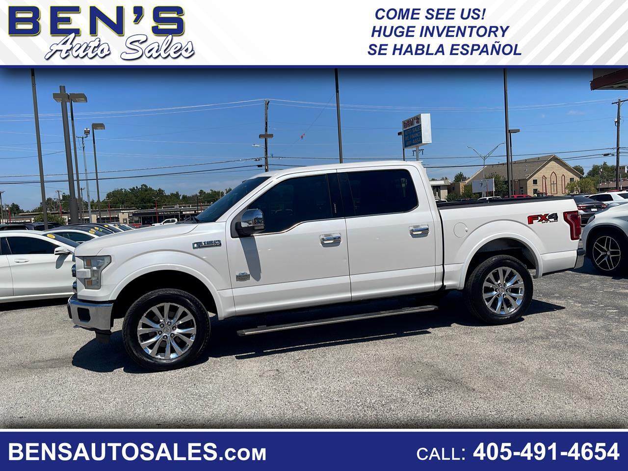 2015 Ford F-150 King Ranch 4WD SuperCrew 5.5' Box