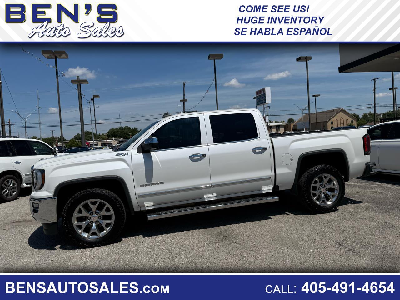 2017 GMC Sierra 1500 SLT Crew Cab Long Box 4WD
