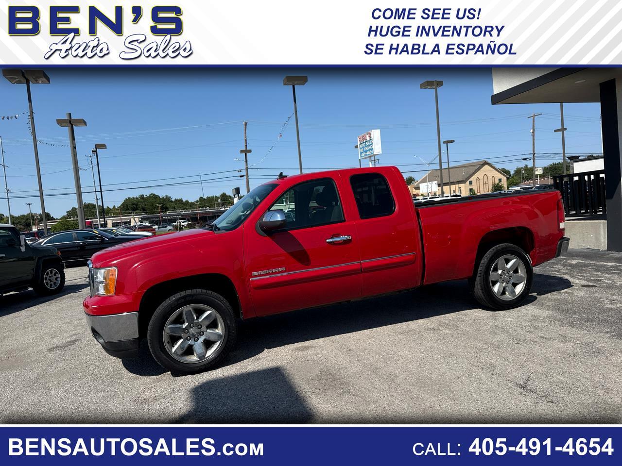 2012 GMC Sierra 1500 SLE Ext. Cab 2WD