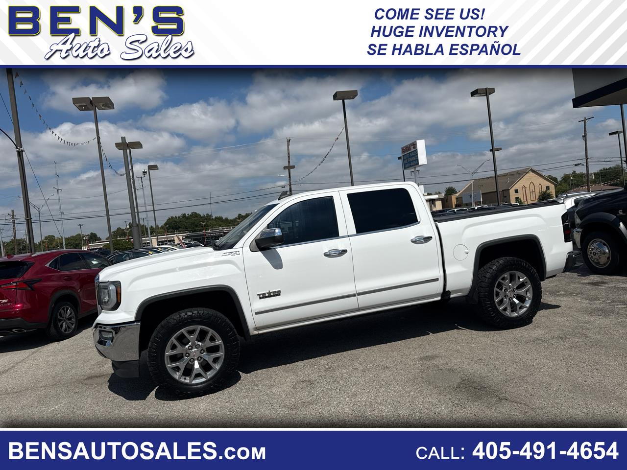 2018 GMC Sierra 1500 SLT Crew Cab Short Box 4WD