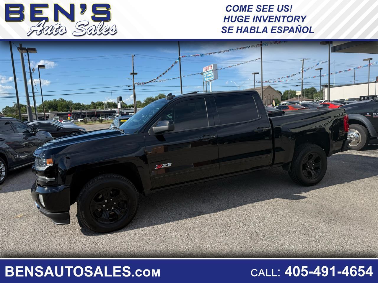 2018 Chevrolet Silverado 1500 LTZ Crew Cab 4WD