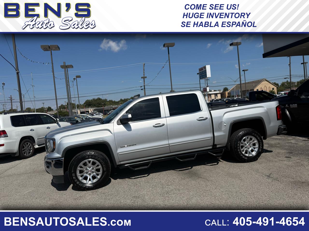 GMC Sierra 1500 SLE Crew Cab Long Box 4WD 2017
