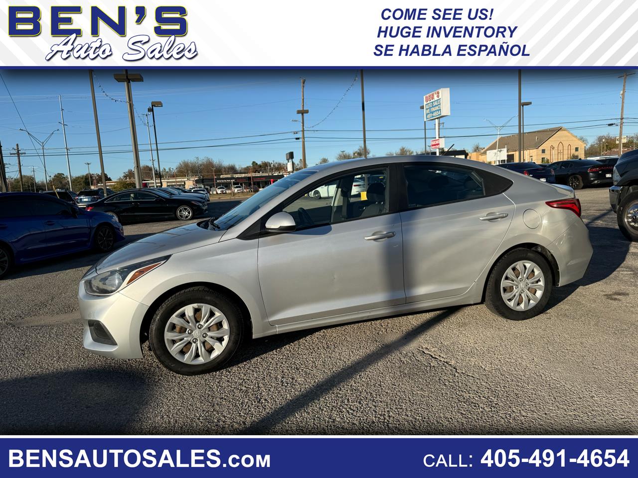 2019 Hyundai Accent SEL 4-Door 6A