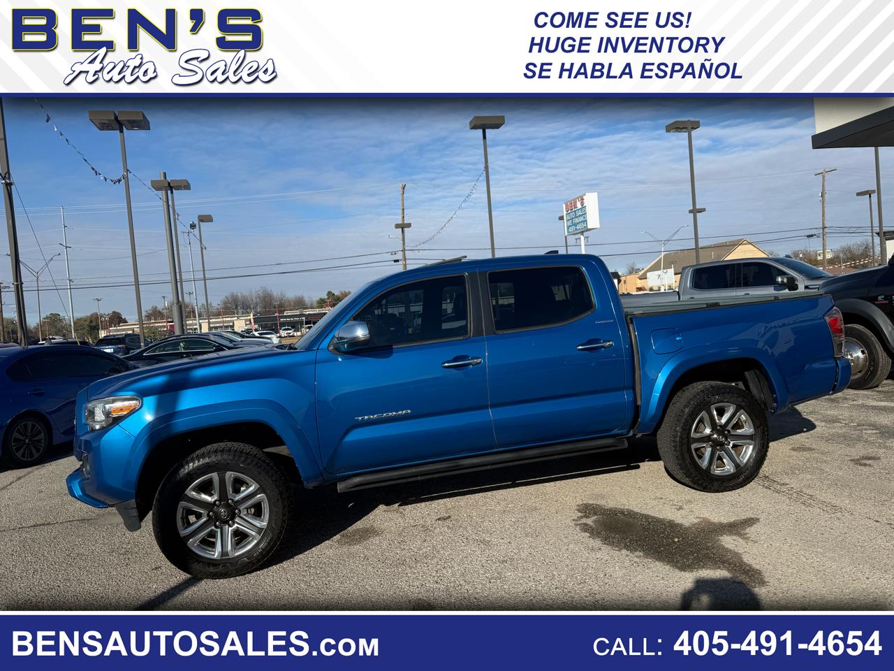 2018 Toyota Tacoma Limited Double Cab V6 6AT 2WD