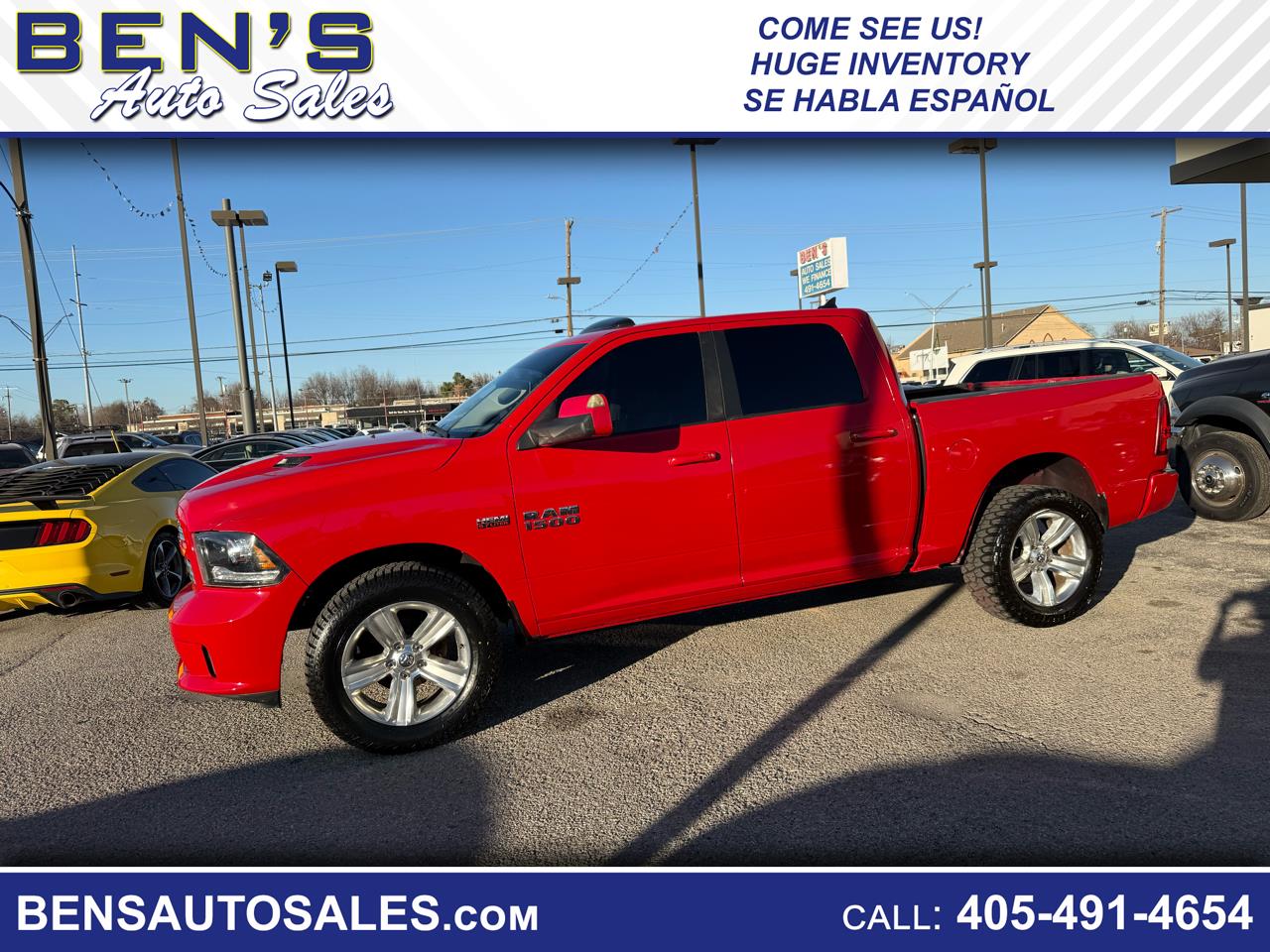 2013 RAM 1500 Sport Crew Cab SWB 4WD