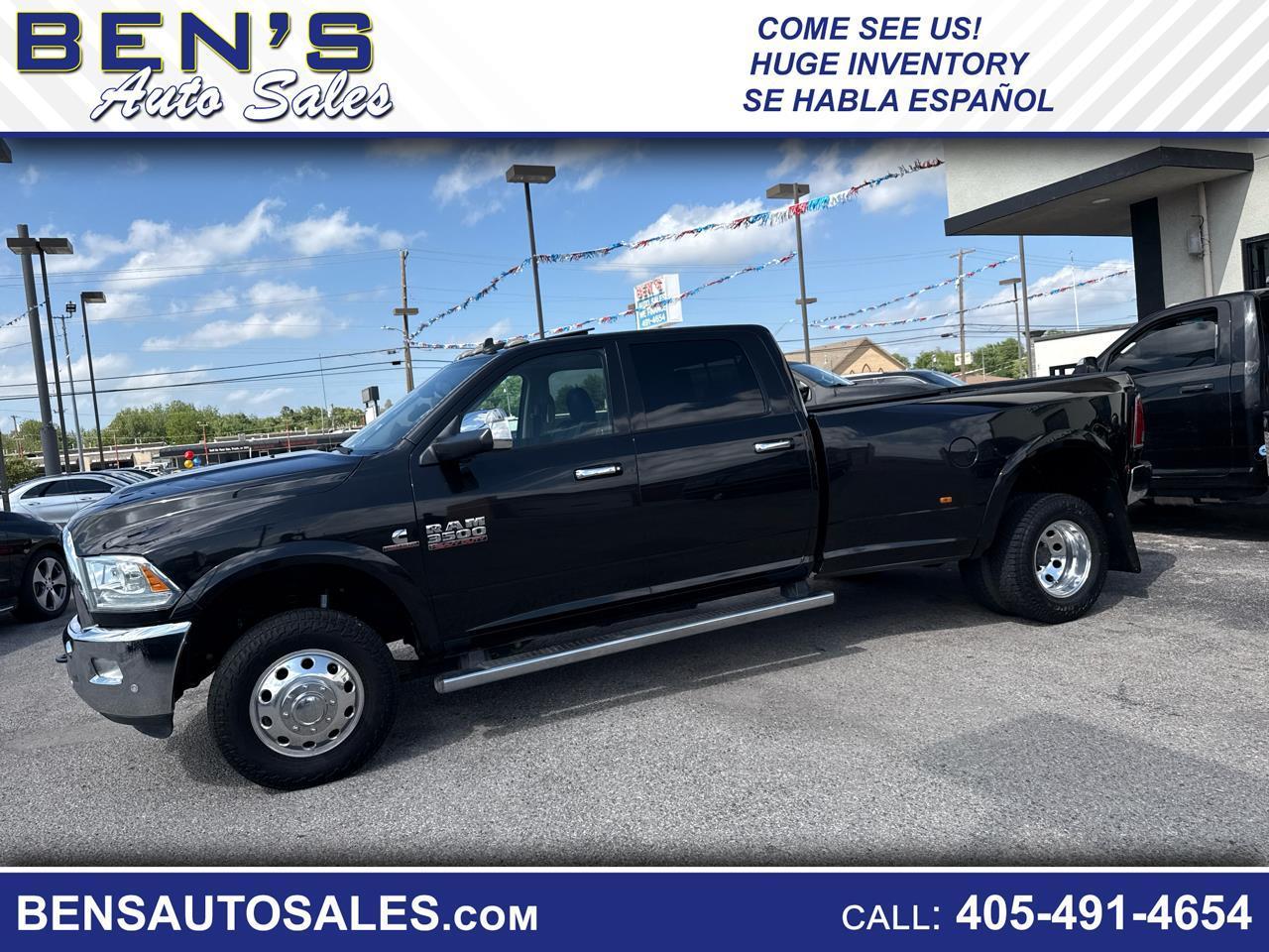 2016 RAM 3500 Laramie Crew Cab LWB 4WD DRW