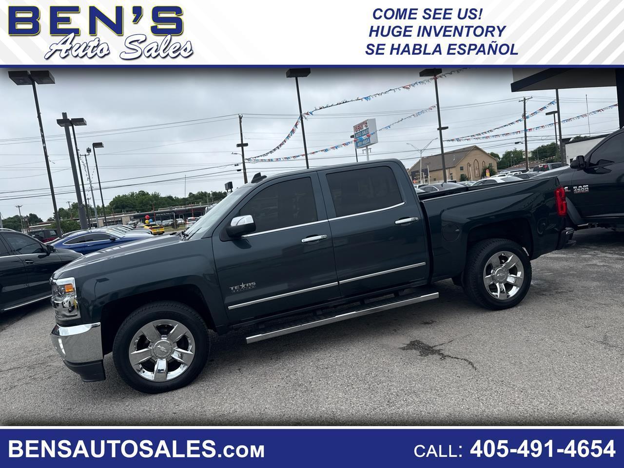 2017 Chevrolet Silverado 1500 LTZ Crew Cab 2WD