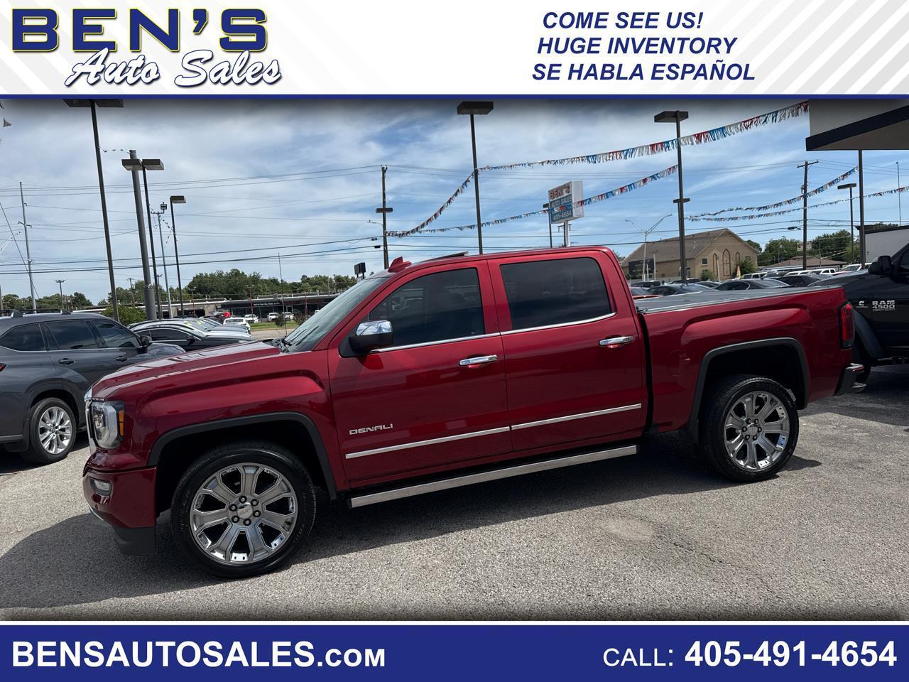 2018 GMC Sierra 1500 Denali Crew Cab Long Box 2WD