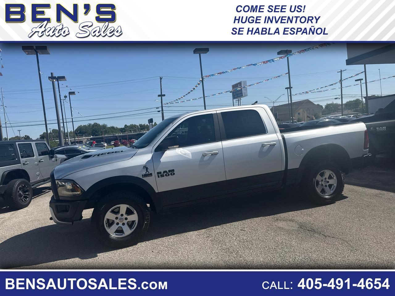 2016 RAM 1500 Rebel Crew Cab SWB 4WD